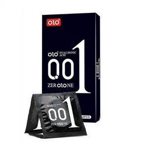 OLO Hyaluronic Acid 001 Ultra Thin Mutual Climax Condom - 10Pcs Pack